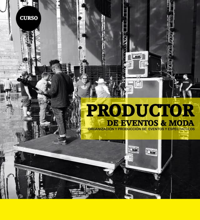 Productor de Eventos y Moda